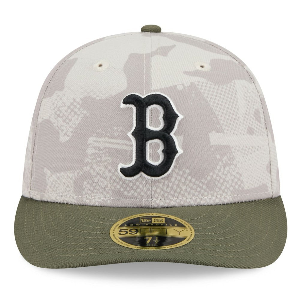 Boston Red Sox New Era 2025 Armed Forces Day Low Profile 59FIFTY Fitted Hat - MLB