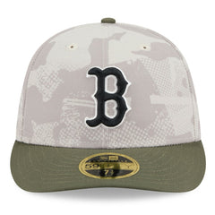 Boston Red Sox New Era 2025 Armed Forces Day Low Profile 59FIFTY Fitted Hat - MLB