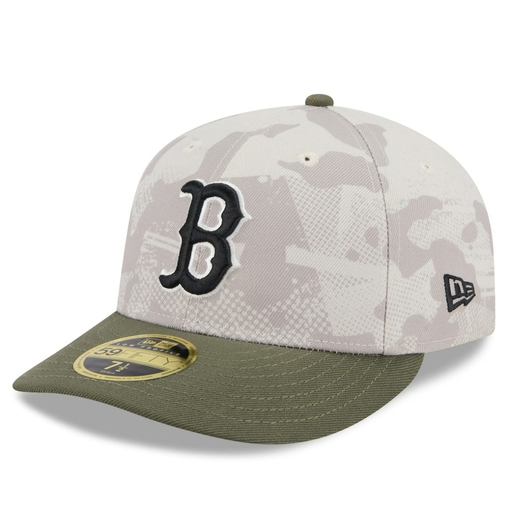 Boston Red Sox New Era 2025 Armed Forces Day Low Profile 59FIFTY Fitted Hat - MLB