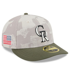Colorado Rockies New Era 2025 Armed Forces Day Low Profile 59FIFTY Fitted Hat - MLB