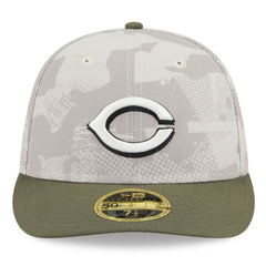 Cincinnati Reds New Era 2025 Armed Forces Day Low Profile 59FIFTY Fitted Hat - MLB