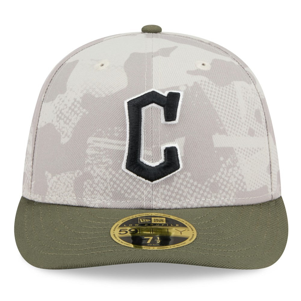 Cleveland Guardians New Era 2025 Armed Forces Day Low Profile 59FIFTY Fitted Hat - MLB
