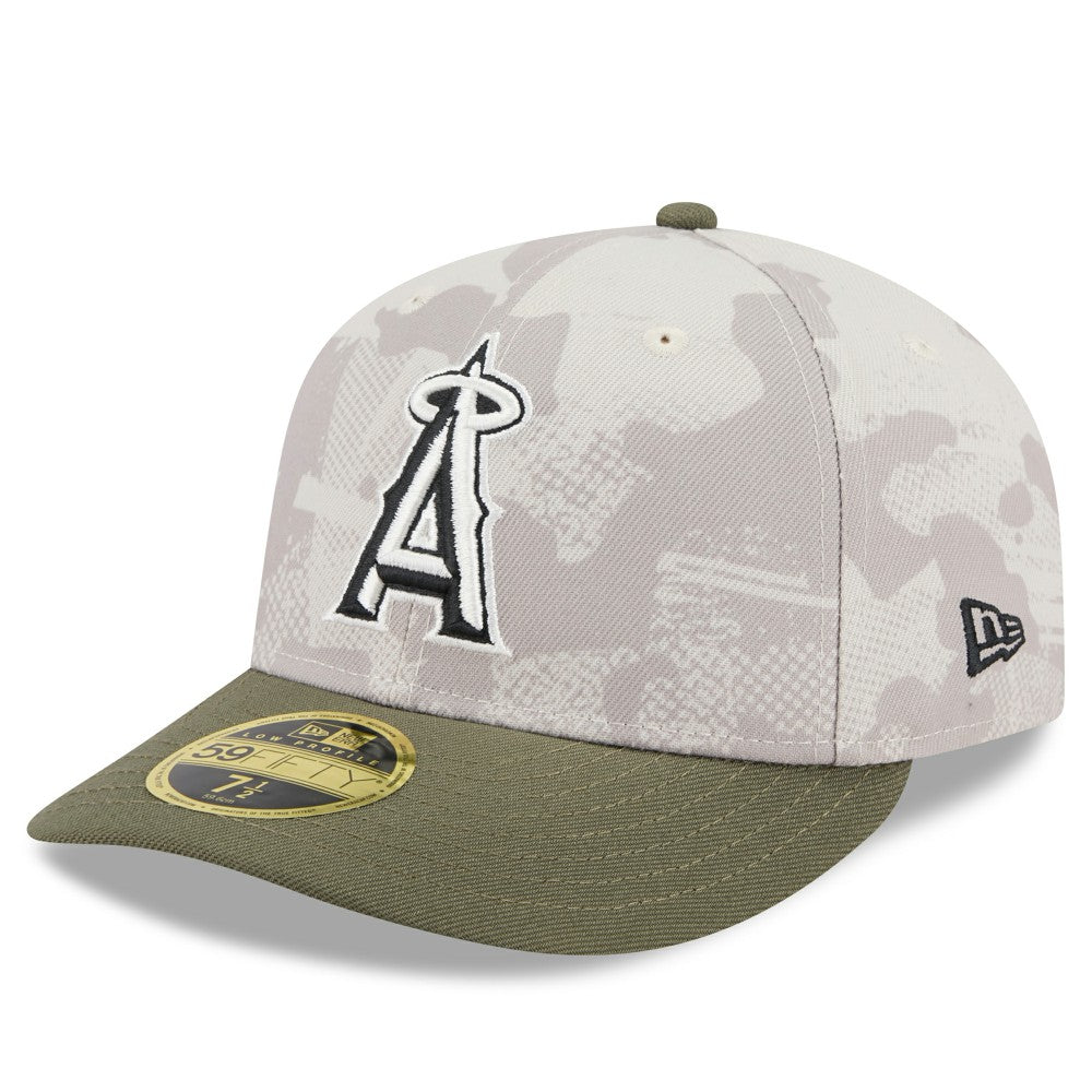 Los Angeles Angels New Era 2025 Armed Forces Day Low Profile 59FIFTY Fitted Hat - MLB