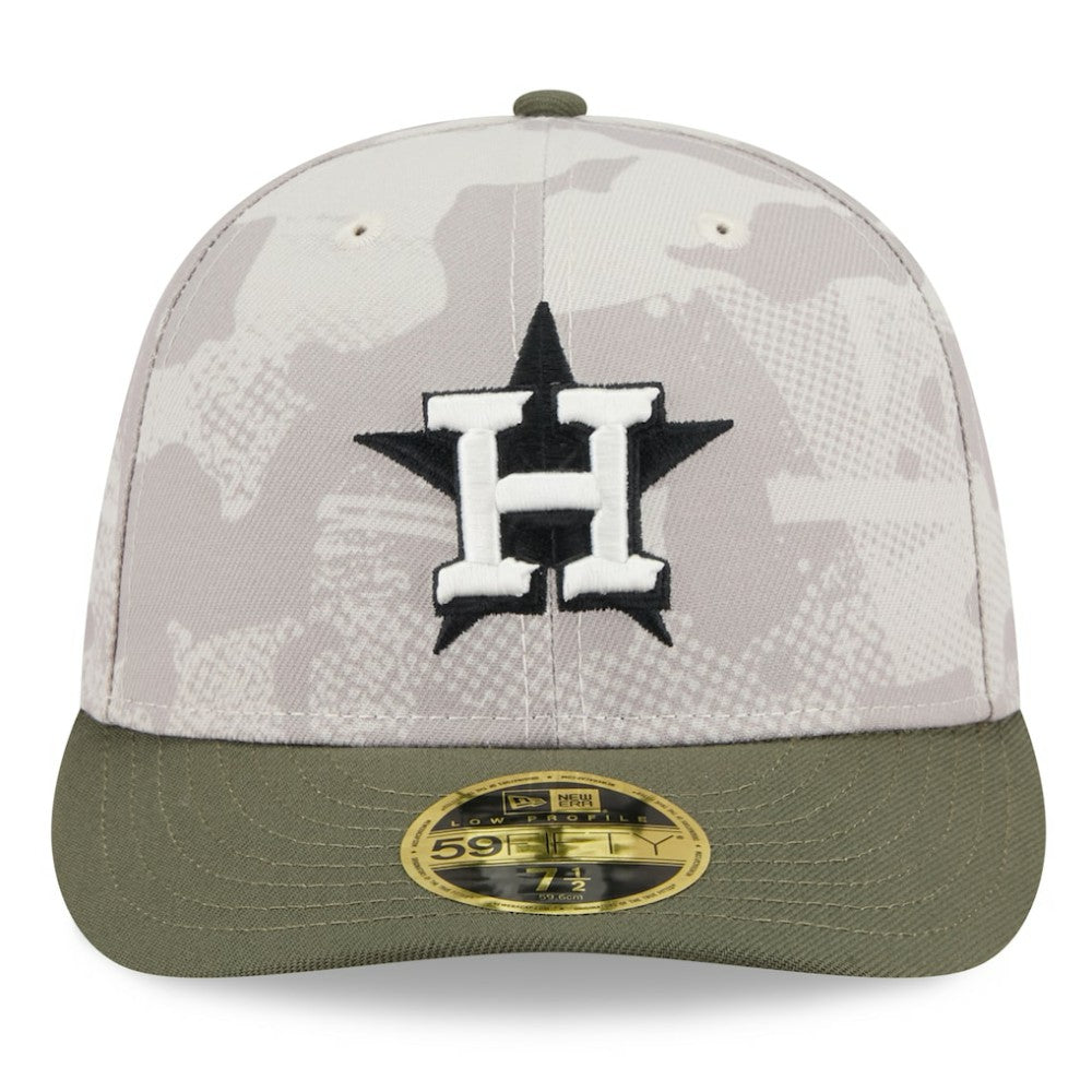 Houston Astros New Era 2025 Armed Forces Day Low Profile 59FIFTY Fitted Hat - MLB