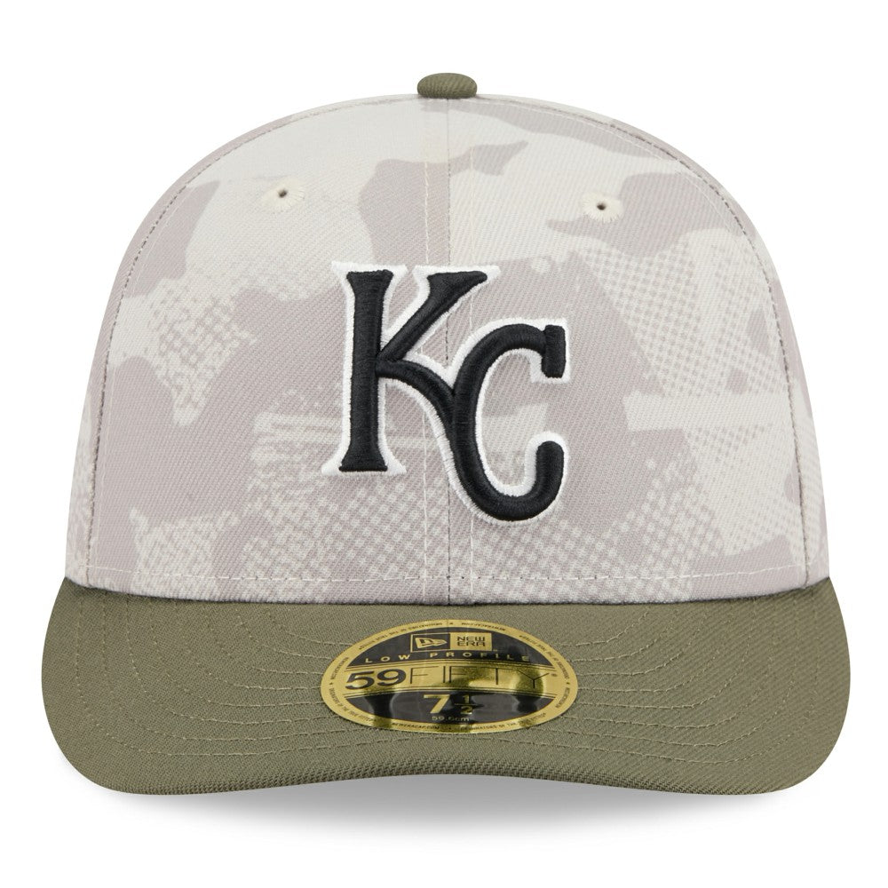 Kansas City Royals New Era 2025 Armed Forces Day Low Profile 59FIFTY Fitted Hat - MLB