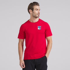 New York Rangers lululemon Metal Vent Tech Short-Sleeve Shirt - True Red - NHL
