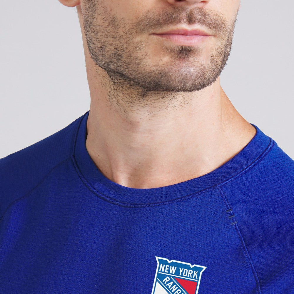 New York Rangers lululemon Metal Vent Tech Short-Sleeve Shirt - College Cobalt - NHL