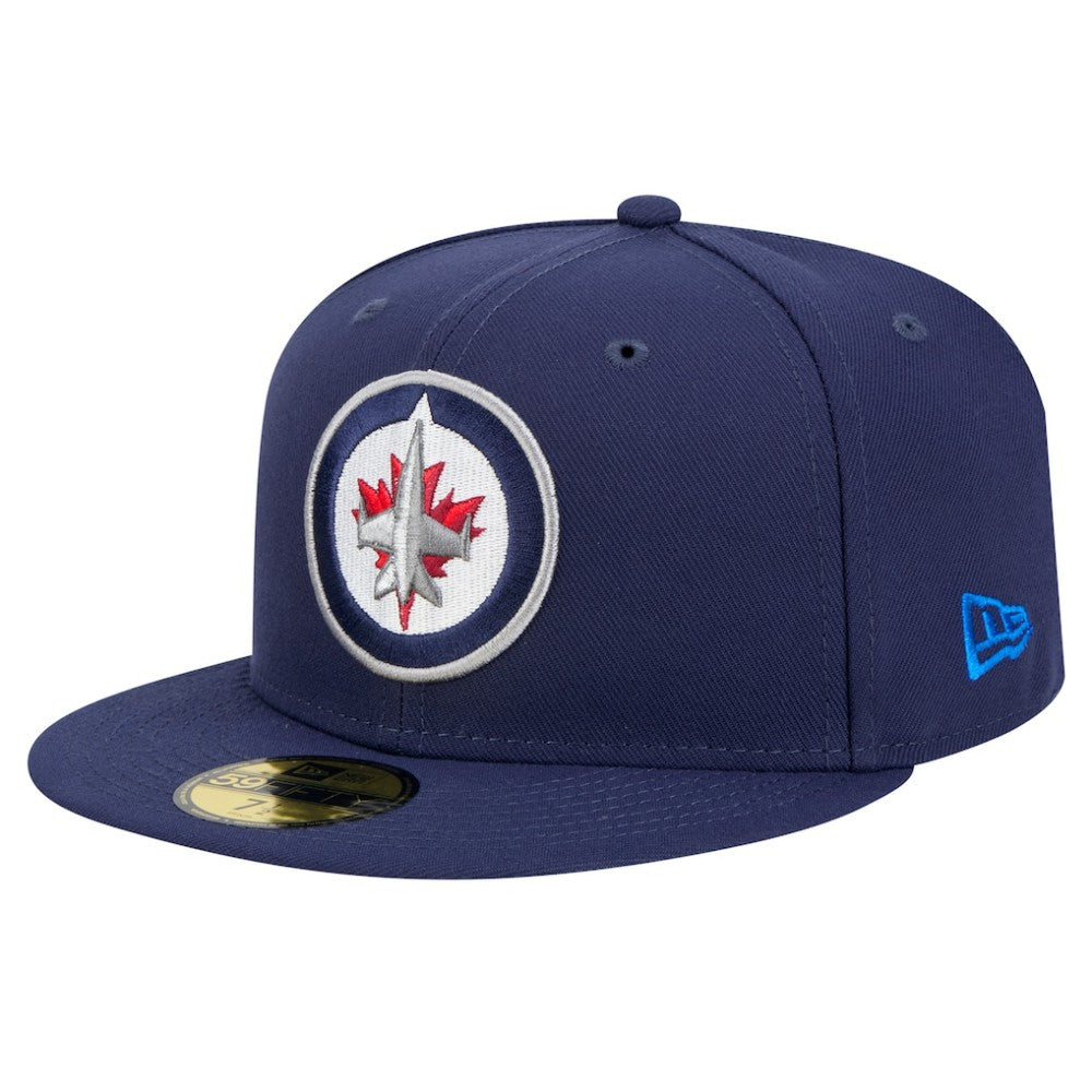 Winnipeg Jets New Era Core 59FIFTY Fitted Hat - Navy - NHL