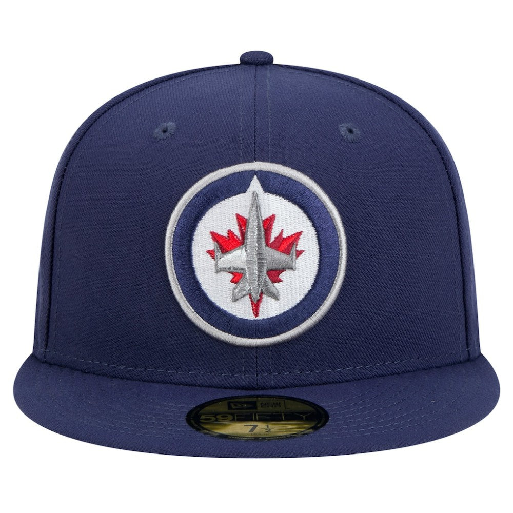 Winnipeg Jets New Era Core 59FIFTY Fitted Hat - Navy - NHL
