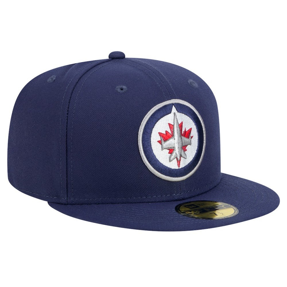 Winnipeg Jets New Era Core 59FIFTY Fitted Hat - Navy - NHL
