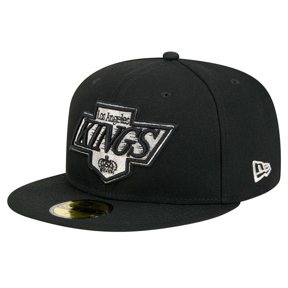 Los Angeles Kings New Era Core 59FIFTY Fitted Hat - Black - NHL
