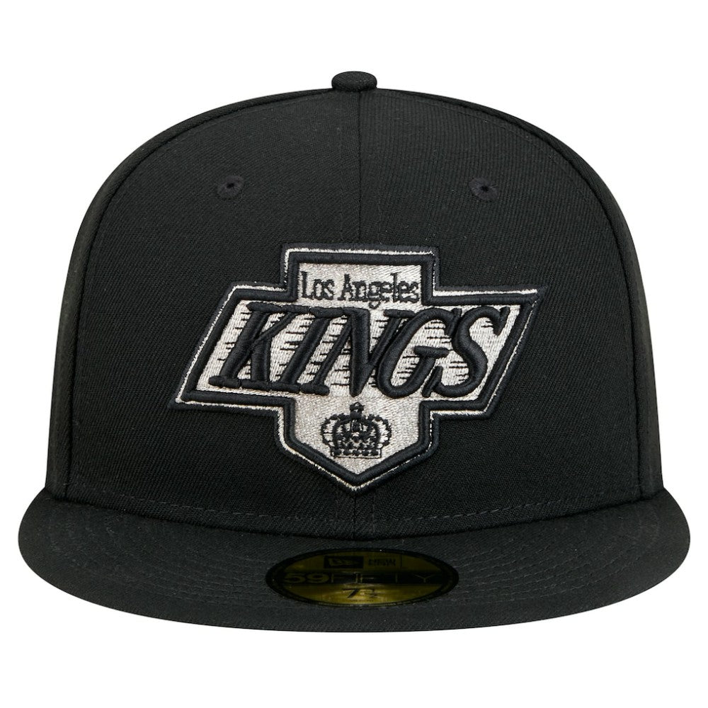 Los Angeles Kings New Era Core 59FIFTY Fitted Hat - Black - NHL