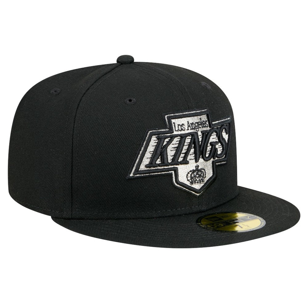 Los Angeles Kings New Era Core 59FIFTY Fitted Hat - Black - NHL