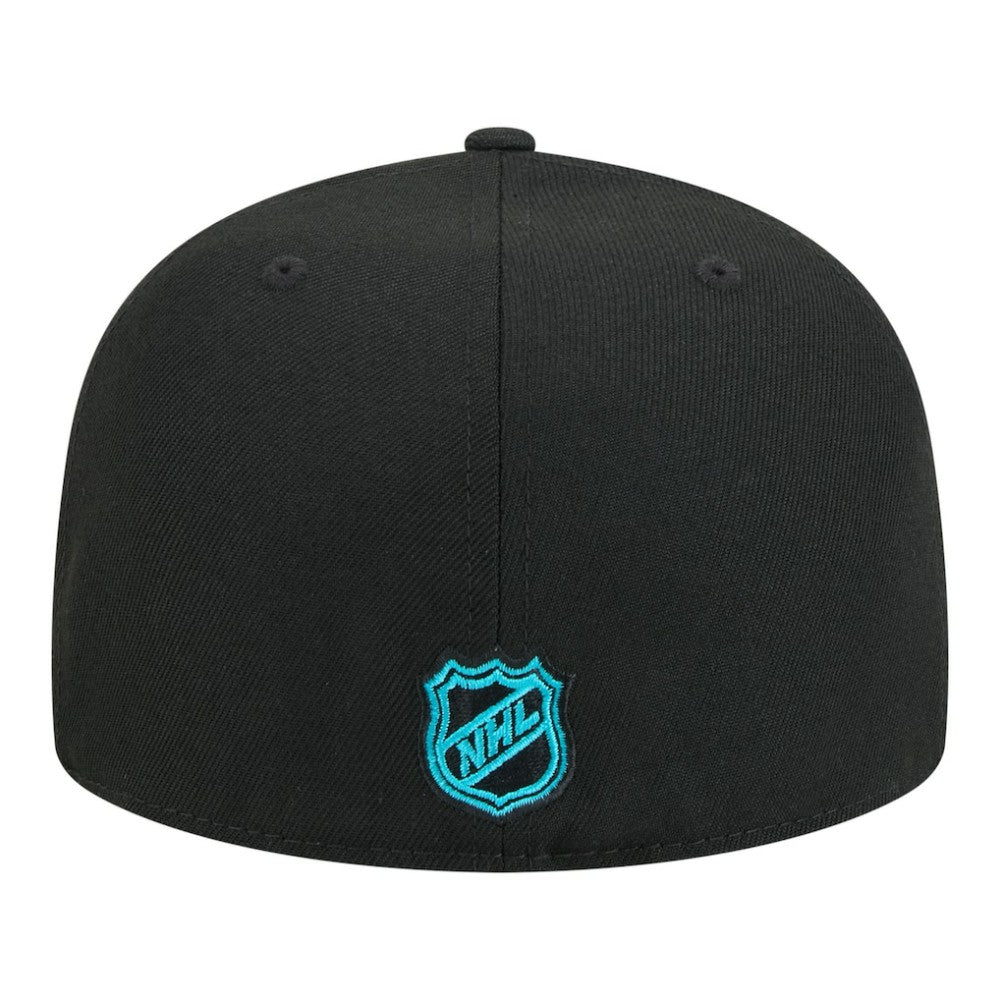 San Jose Sharks New Era Core 59FIFTY Fitted Hat - Black - NHL