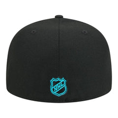 San Jose Sharks New Era Core 59FIFTY Fitted Hat - Black - NHL