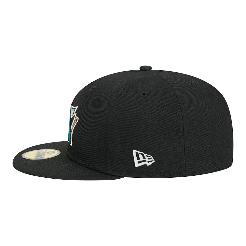 San Jose Sharks New Era Core 59FIFTY Fitted Hat - Black - NHL