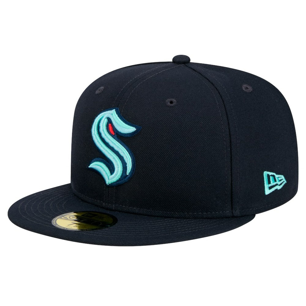 Seattle Kraken New Era Core 59FIFTY Fitted Hat - Navy - NHL