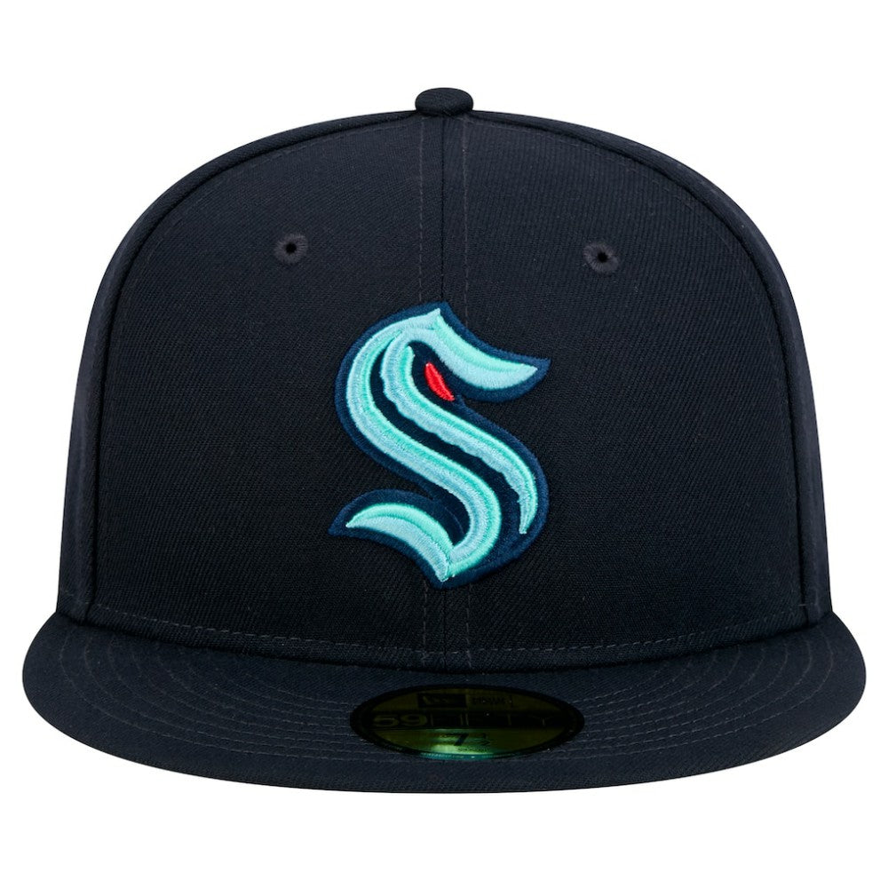 Seattle Kraken New Era Core 59FIFTY Fitted Hat - Navy - NHL