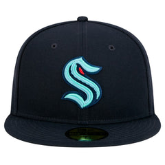 Seattle Kraken New Era Core 59FIFTY Fitted Hat - Navy - NHL