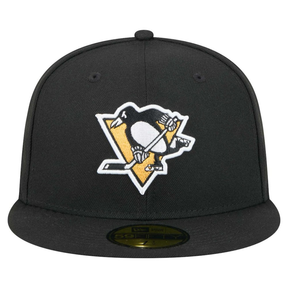 Pittsburgh Penguins New Era Core 59FIFTY Fitted Hat - Black - NHL