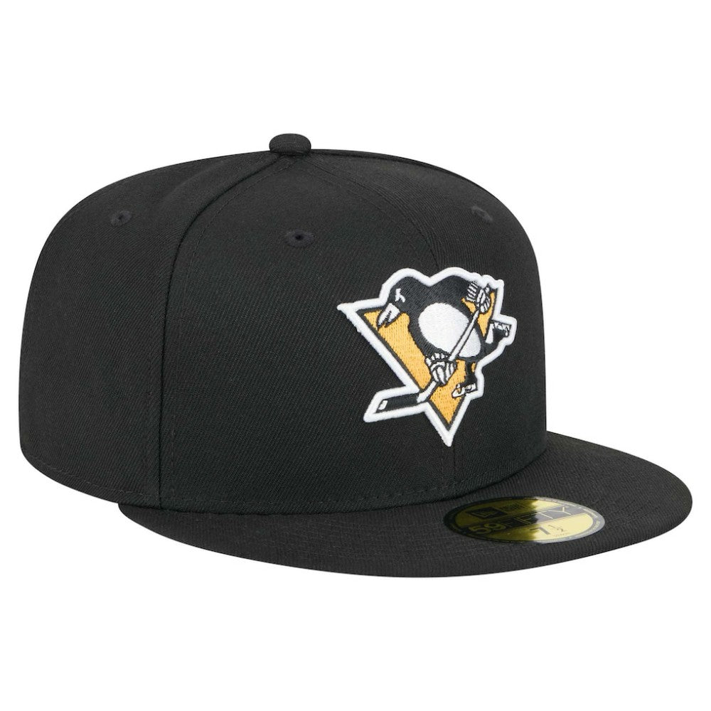 Pittsburgh Penguins New Era Core 59FIFTY Fitted Hat - Black - NHL