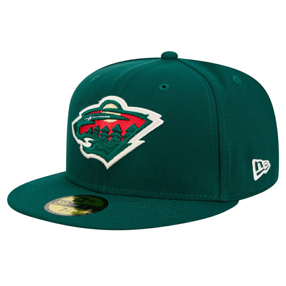 Minnesota Wild New Era Core 59FIFTY Fitted Hat - Green - NHL