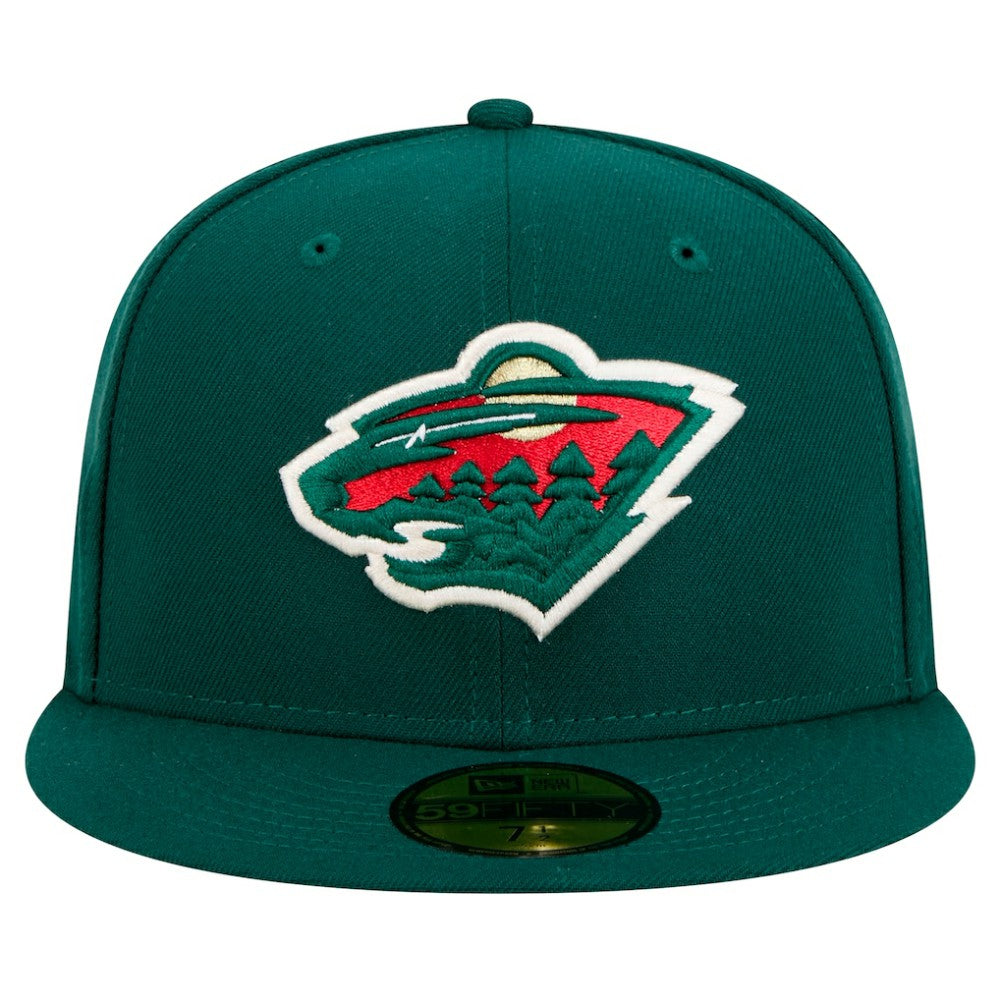 Minnesota Wild New Era Core 59FIFTY Fitted Hat - Green - NHL