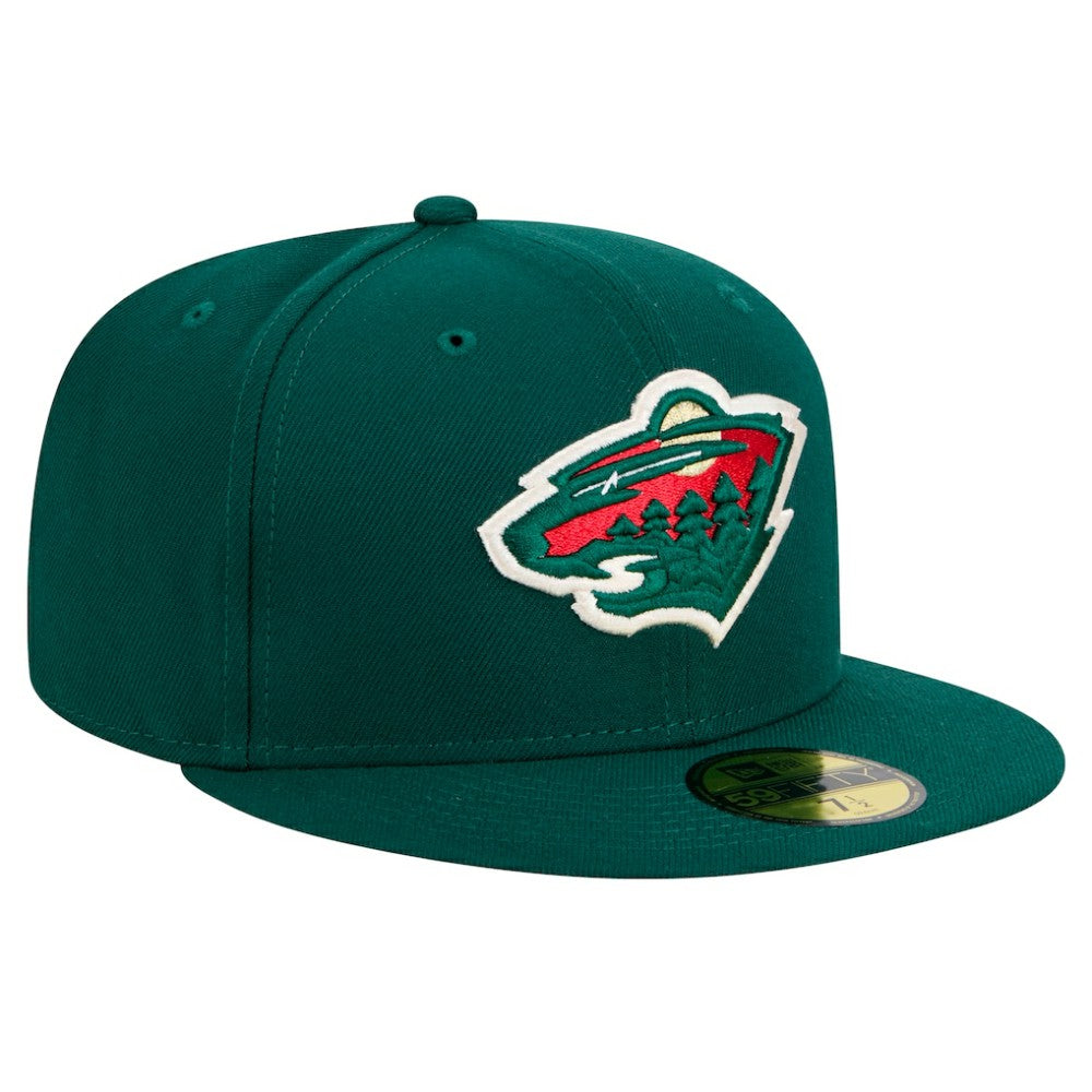 Minnesota Wild New Era Core 59FIFTY Fitted Hat - Green - NHL