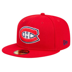 Montreal Canadiens New Era Core 59FIFTY Fitted Hat - Red - NHL