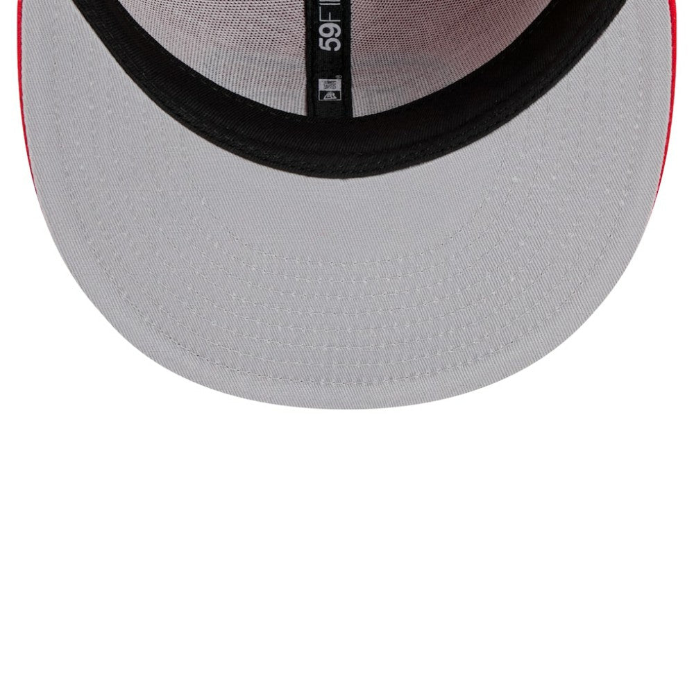 Montreal Canadiens New Era Core 59FIFTY Fitted Hat - Red - NHL