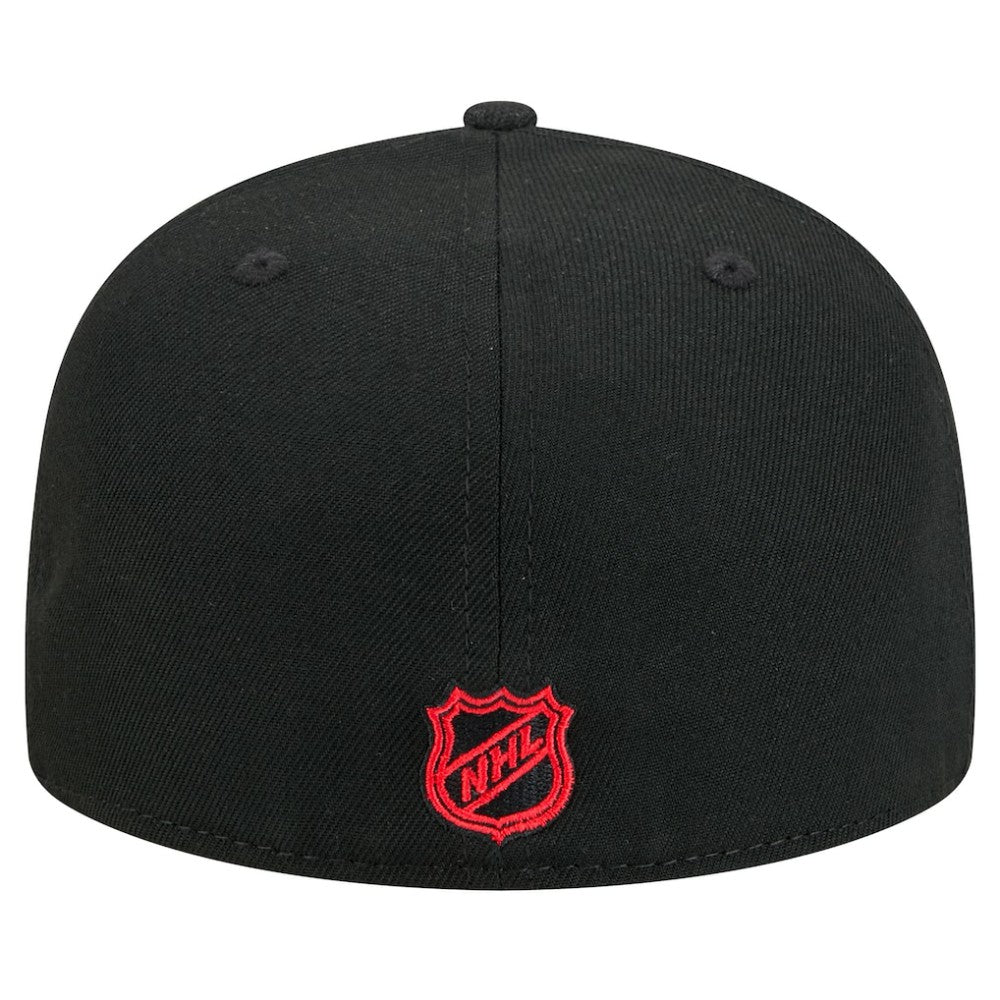 Chicago Blackhawks New Era Core 59FIFTY Fitted Hat - Black - NHL