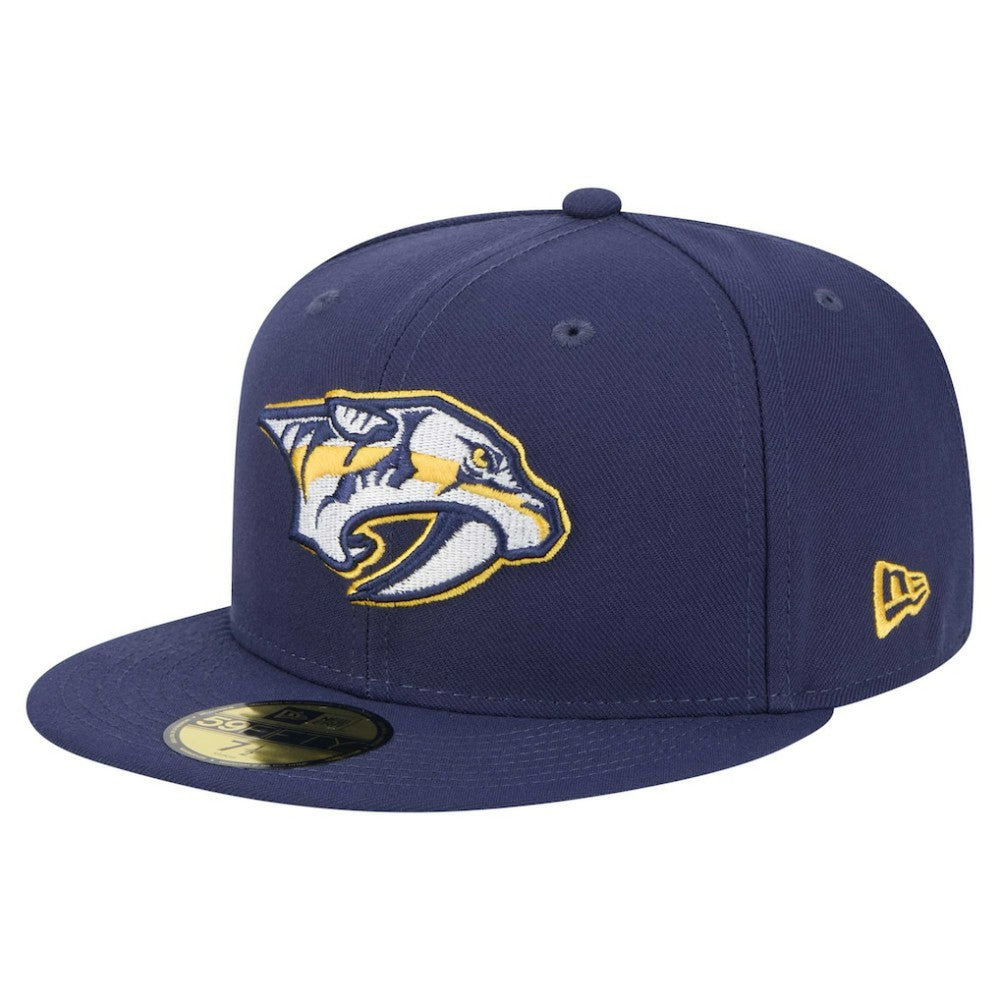 Nashville Predators New Era Core 59FIFTY Fitted Hat - Navy - NHL