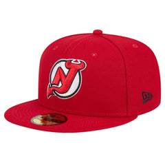 New Jersey Devils New Era Core 59FIFTY Fitted Hat - Red - NHL