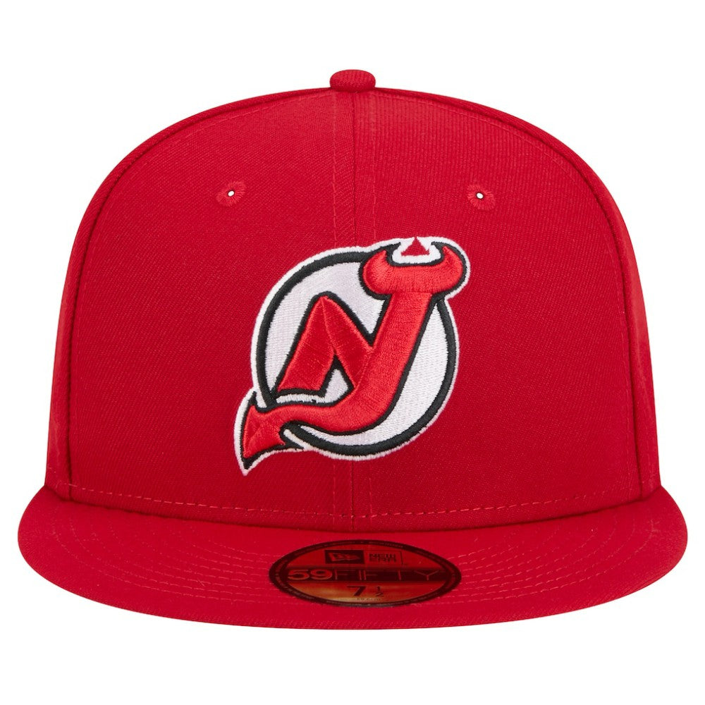 New Jersey Devils New Era Core 59FIFTY Fitted Hat - Red - NHL