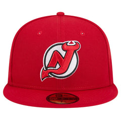 New Jersey Devils New Era Core 59FIFTY Fitted Hat - Red - NHL