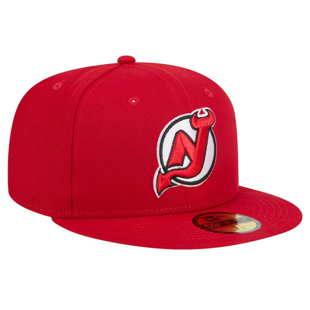 New Jersey Devils New Era Core 59FIFTY Fitted Hat - Red - NHL