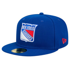 New York Rangers New Era Core 59FIFTY Fitted Hat - Blue - NHL