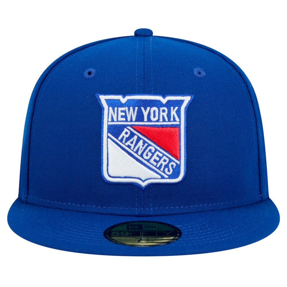 New York Rangers New Era Core 59FIFTY Fitted Hat - Blue - NHL