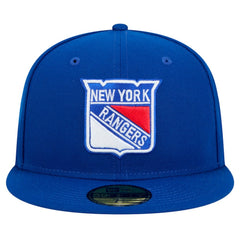 New York Rangers New Era Core 59FIFTY Fitted Hat - Blue - NHL
