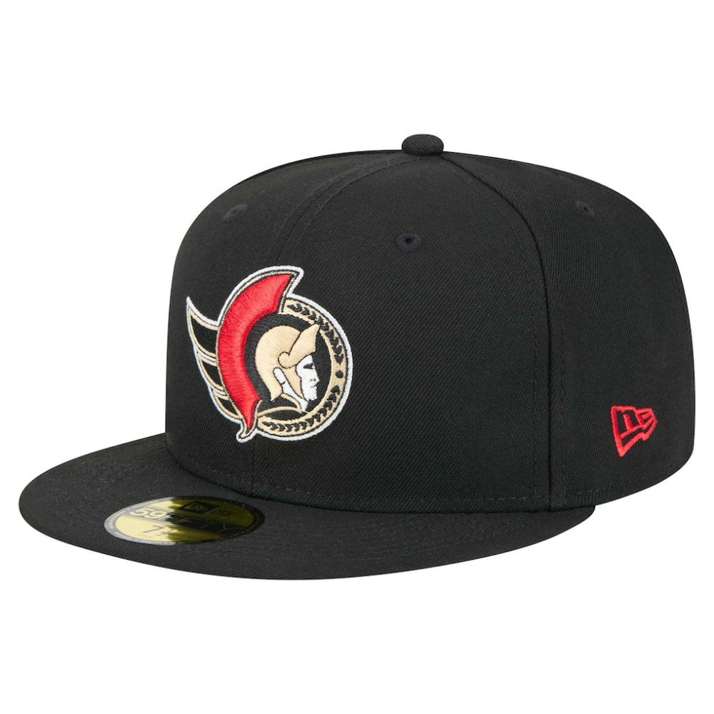 Ottawa Senators New Era Core 59FIFTY Fitted Hat - Black - NHL