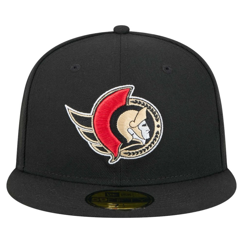 Ottawa Senators New Era Core 59FIFTY Fitted Hat - Black - NHL