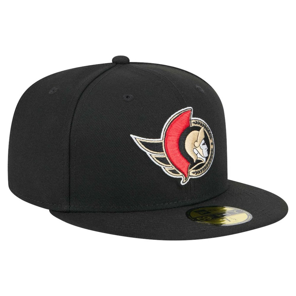 Ottawa Senators New Era Core 59FIFTY Fitted Hat - Black - NHL