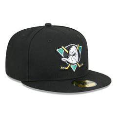 Anaheim Ducks New Era Core 59FIFTY Fitted Hat - Black - NHL