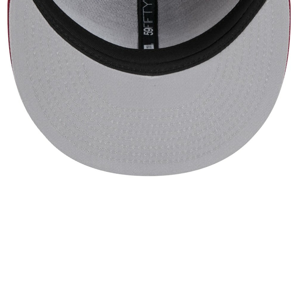 Colorado Avalanche New Era Core 59FIFTY Fitted Hat - Burgundy - NHL