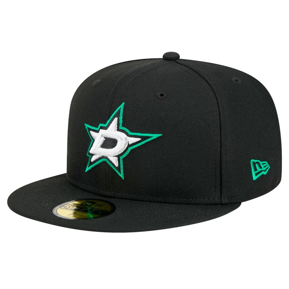 Dallas Stars New Era Core 59FIFTY Fitted Hat - Black - NHL