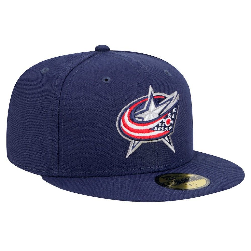 Columbus Blue Jackets New Era Core 59FIFTY Fitted Hat - Navy - NHL