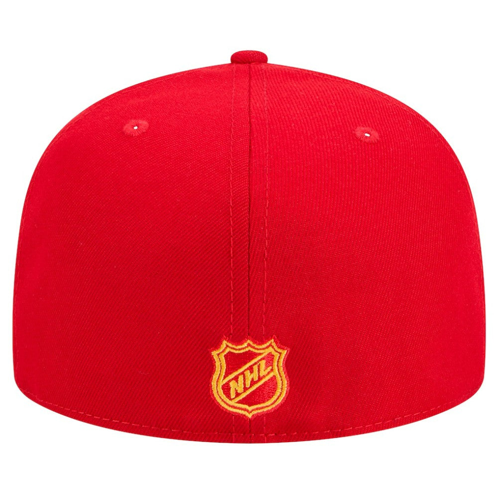 Calgary Flames New Era Core 59FIFTY Fitted Hat - Red - NHL