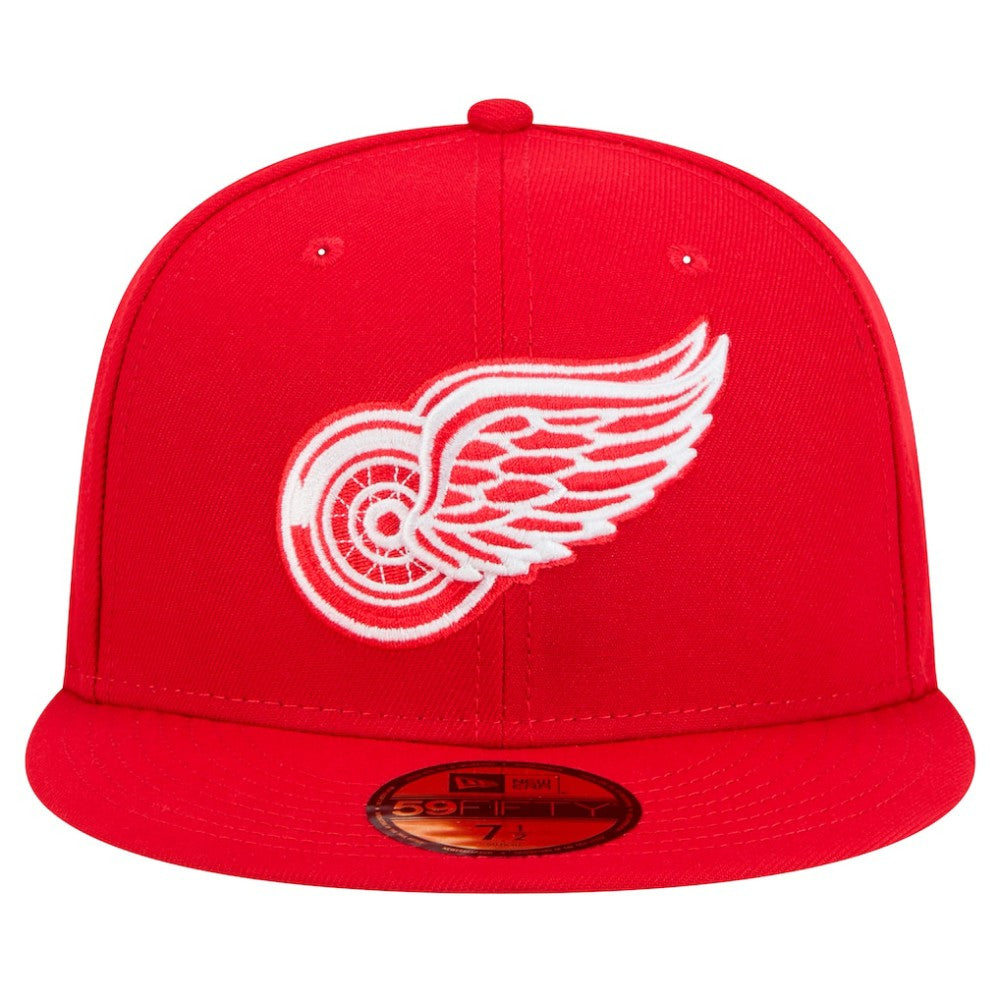 Detroit Red Wings New Era Core 59FIFTY Fitted Hat - Red - NHL
