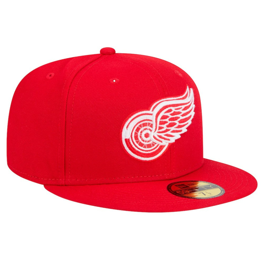 Detroit Red Wings New Era Core 59FIFTY Fitted Hat - Red - NHL
