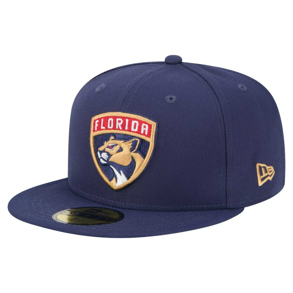Florida Panthers New Era Core 59FIFTY Fitted Hat - Navy - NHL